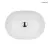 Umywalka nablatowa Oltens Hamnes Thin 49,5x35,5cm z powłoką SmartClean - 40819000 + KOD RABATOWY